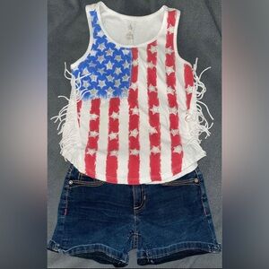 Girls Summer Outfit size M (7/8)